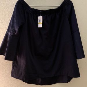 NWT Michael Kors Off-the-Shoulder Blouse